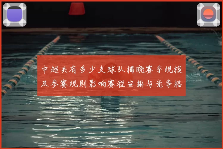 中超共有多少支球队揭晓赛季规模及参赛规则影响赛程安排与竞争格局
